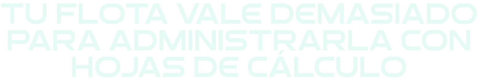 Tu flota vale demasiado para administrarla con hojas de cálculo